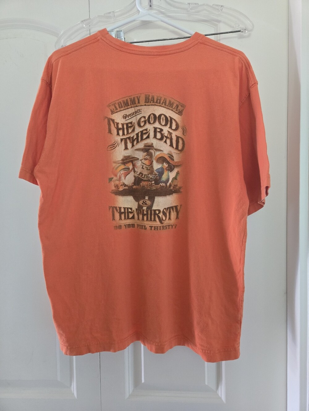 Tommy Bahama Orange Short-Sleeve Graphic Tee
